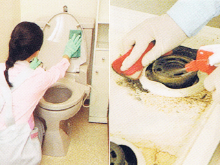 水まわりの掃除