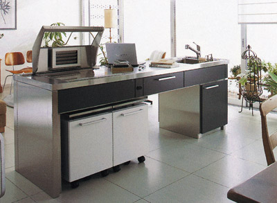 レンジフードがいらない画期的なデザイン