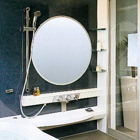 【正円装飾ミラー】